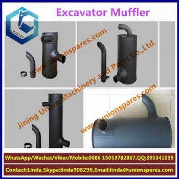 Factory price EX300-1 Exhaust muffler Excavator muffler Construction Machinery Parts Silencer #5 image